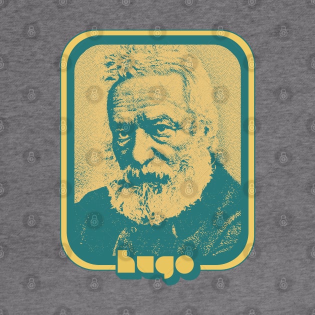 Victor Hugo /// Retro French Writer Fan Design by DankFutura